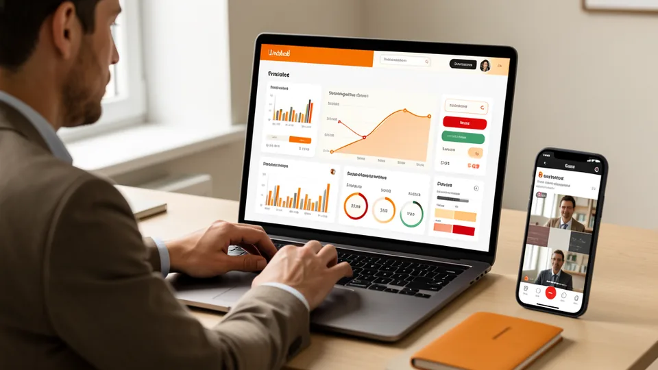 Dashboard realista de cuentas publicitarias y activos digitales